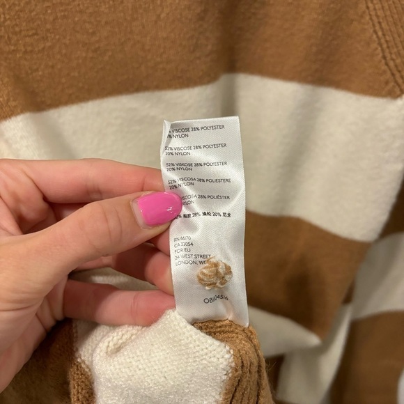 Anthropologie Rebekah Tunic Stripe Sweater - Picture 8 of 8